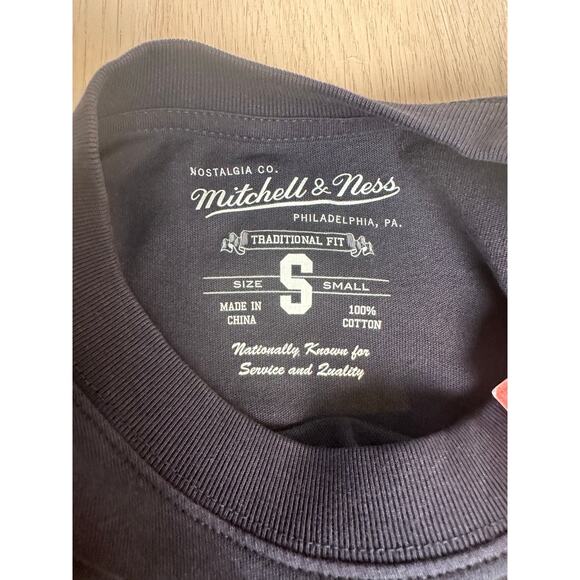 Vintage Chicago Bulls Mitchell & Ness T-Shirt - Size S - NEW - Picture 4 of 6